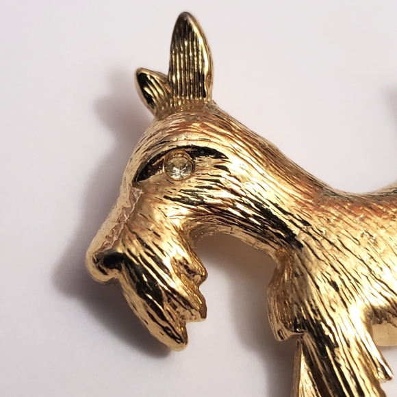 Vintage Scotty Dog Brooch - Picture 2 of 4